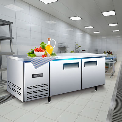 Tableau de réfrigération et de conservation de la fraîcheur en acier inoxydable 304/201 pour réfrigérateur sous comptoir