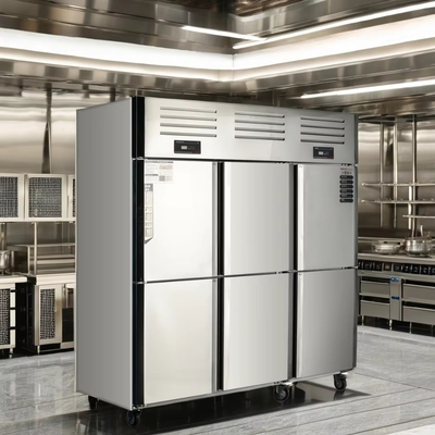 Réfrigérateur de cuisine commercial avec acier inoxydable durable 220V-240V/110V/60HZ