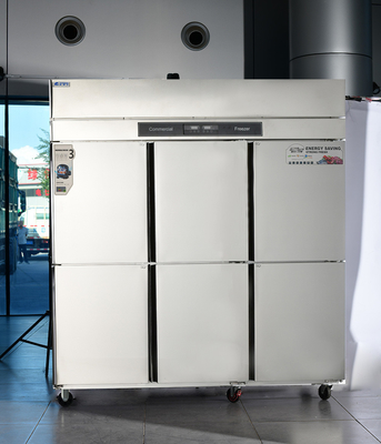 Réfrigérateur de cuisine commercial avec acier inoxydable durable 220V-240V/110V/60HZ