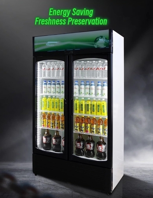 110V/60HZ Voltage boîtier d'affichage pour boissons réfrigérées commerciales avec réfrigérant R290a