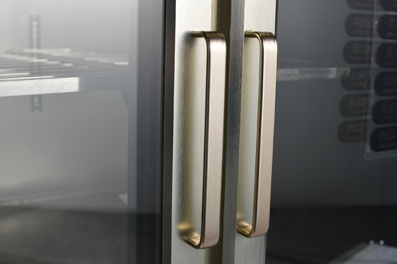 Réfrigérateur sous comptoir 380L, réfrigérateur, porte de verre, banc de travail, réfrigérateur de table