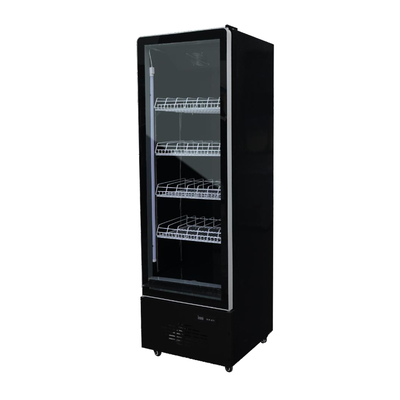 Réfrigérateur à trois portes de luxe vitrée vitrine pour bar 0-8°C