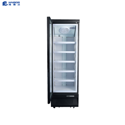 Réfrigérateur à trois portes de luxe vitrée vitrine pour bar 0-8°C
