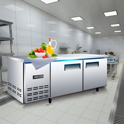 Hôtel Restaurant Cuisine sous-sol multi-climatique réfrigérateur congélateur à 2 portes