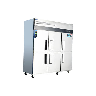 Ensemble complet d'équipements de cuisine réfrigérateur/congélateur commercial avec congélateur de réfrigérateur vertical