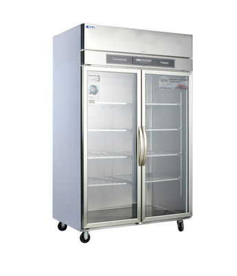 Réfrigérateur commercial en acier inoxydable pour restaurants réfrigérateur 220V-240V/50HZ ((60HZ)