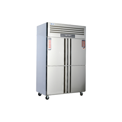 Réfrigérateur végétal à 4 portes de 1960 mm de hauteur 405L ~ 1300L en acier inoxydable 304/201